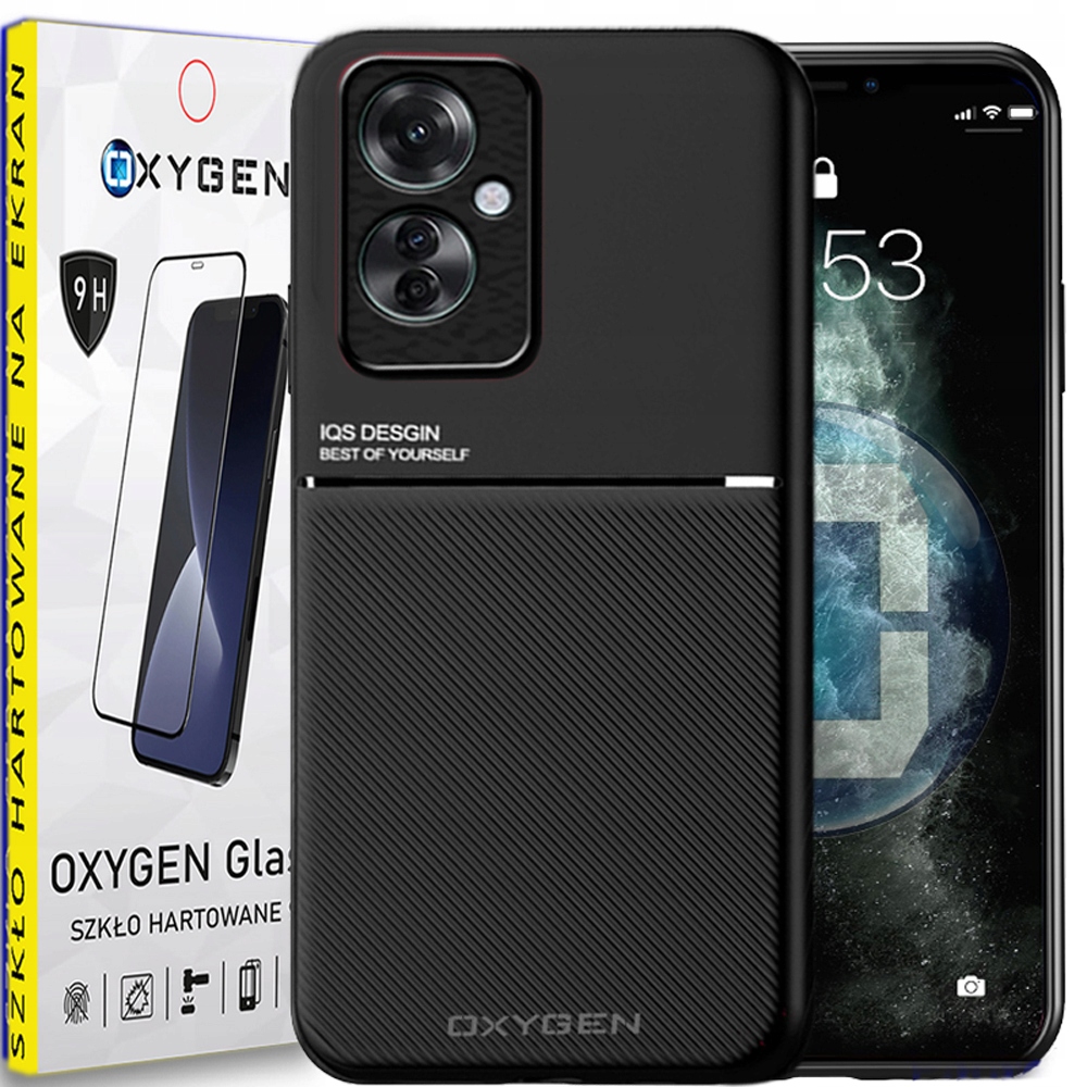 OXYGEN rám (nárazník) pre Oppo RENO 11 F 5G IQS čierny